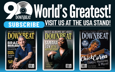 Ad-Banner Downbeat: 90 Worlds Greatest. Visit us at the USA Stand. Subscribe here.